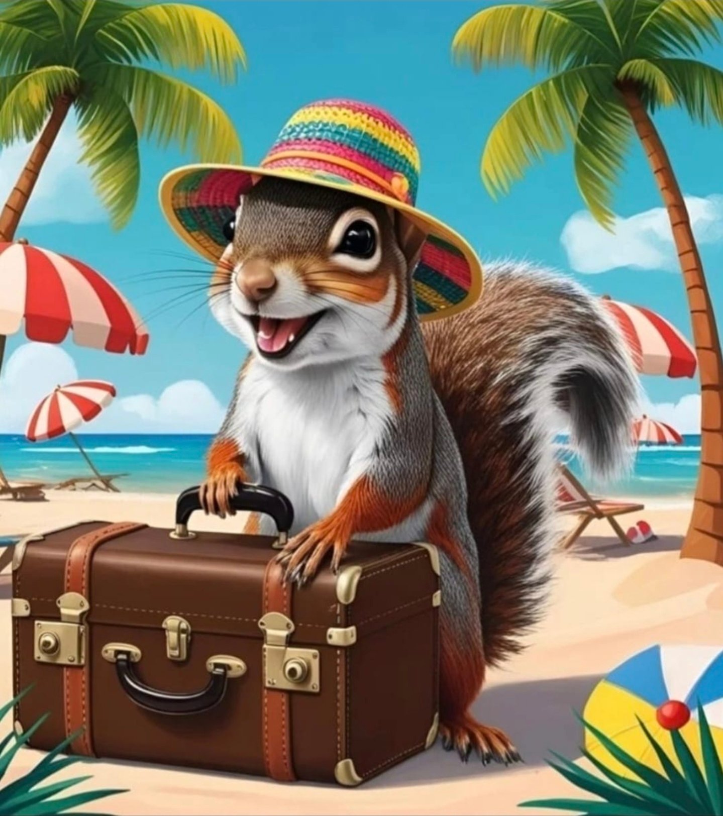 Suitcase Squirrell